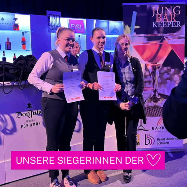 Urkundenverleihung "Jungbarkeeper*in des Jahres"