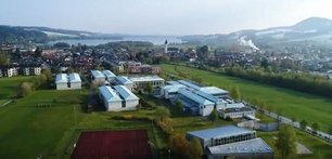 Drohnenflug über die LBS Obertrum